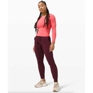 LULULEMON Dance Studio Jogger Cassis Maroon Red Purple {PP46}